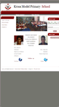 Mobile Screenshot of krosamodelprimaryschoolportal.com